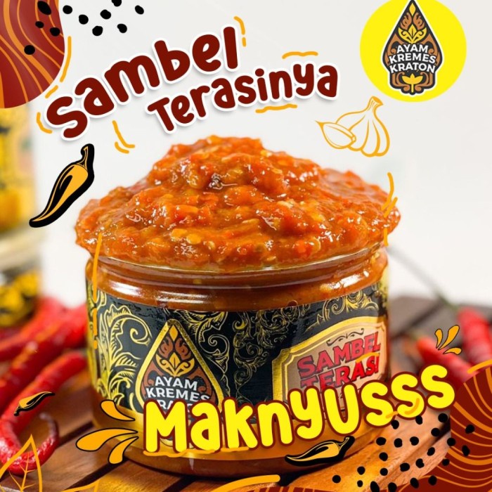 

Promo Moerah Sambal Terasi Ayam Kremes Kraton AKK