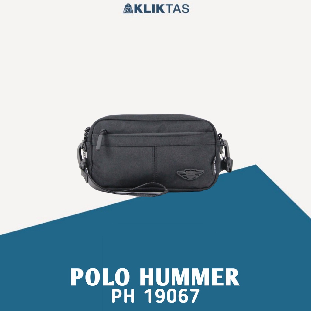 Tas Tangan Pouch Pria Multifungsi Import Polo Hummer 19067 Hand Bag