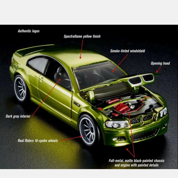 hot wheels bmw m3 e6 rlc convention red line club