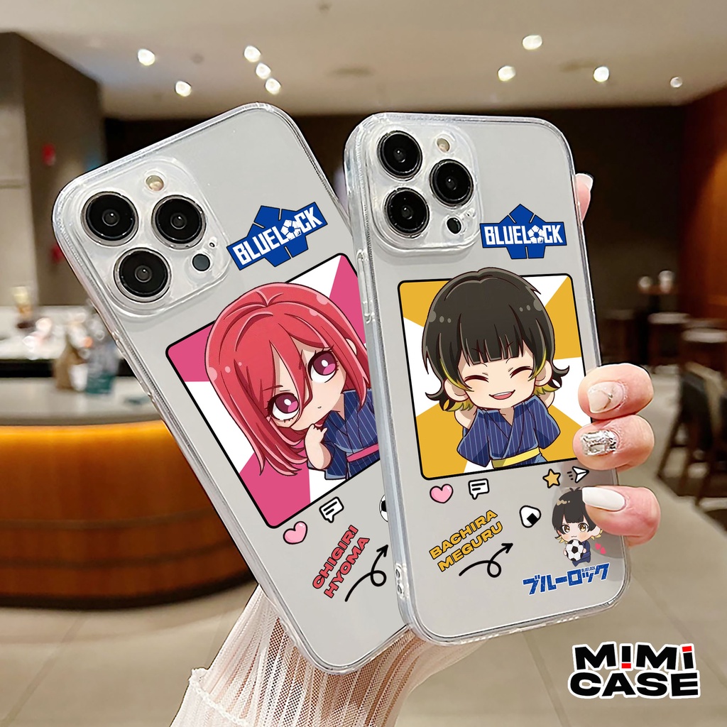 Case Clear Poco X3 M3 X3GT C40 M4PRO F4 MI097 Blue Lock Bachira Meguru Chigiri Casing Bening Transpa