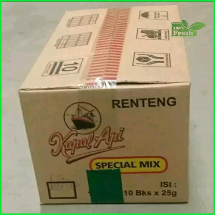 

Kopi Kapal Api Spesial Mix 1 Dus (10X24Gr - 12 Rcg) Original Best