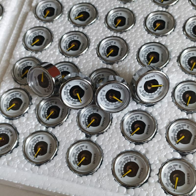 RB MANOMETER OD 25,MANOMETER PCP, MANOMETER KECIL, MANO PCP