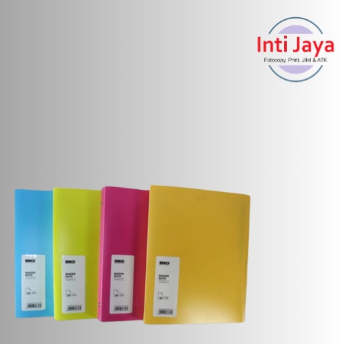 Map Binder Big A5/ Map Plastik - Biru