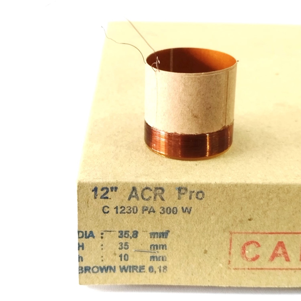 Spool Loudspeaker 12inch 1230 ACR Pro Capton