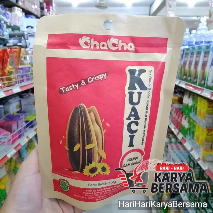 

CHACHA KUACI BIJI BUNGA MATAHARI POUCH 100GR