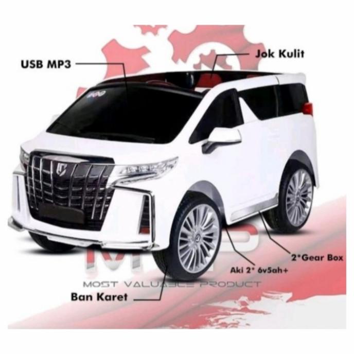 Mainan Anak Mobil Aki Alphard Mewah Mobilan Akki Anak Remot Kontrol Bisa Gojek Berkualitas