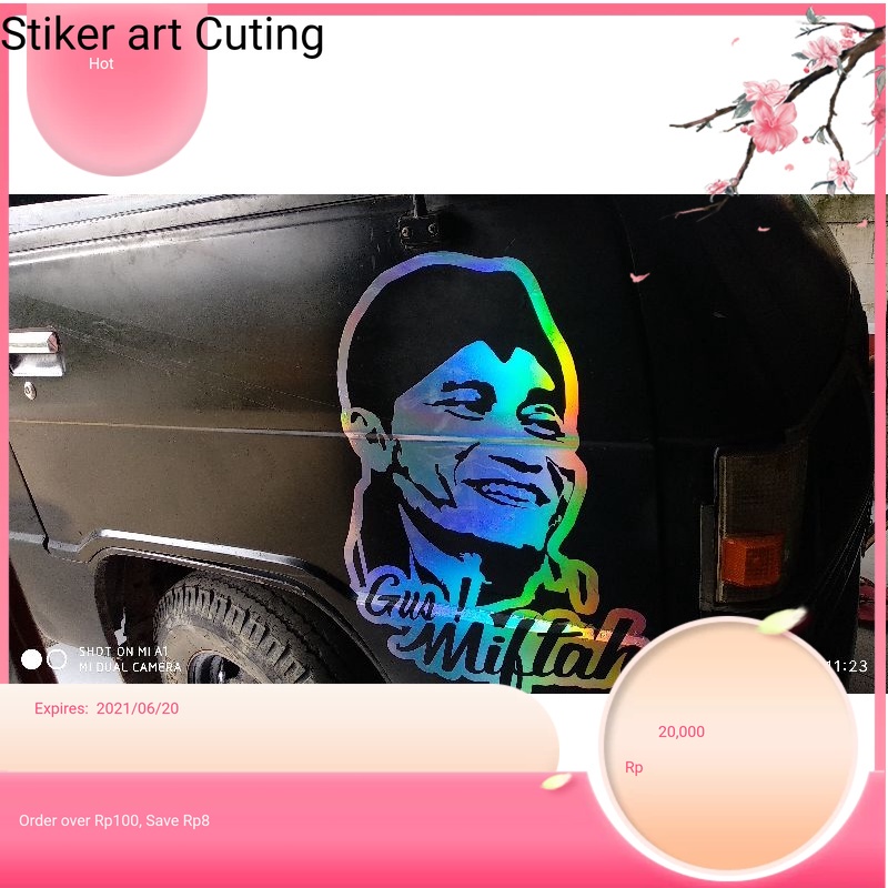 sticker wajah gus miftah cutting sticker wajah gus miftah Keren