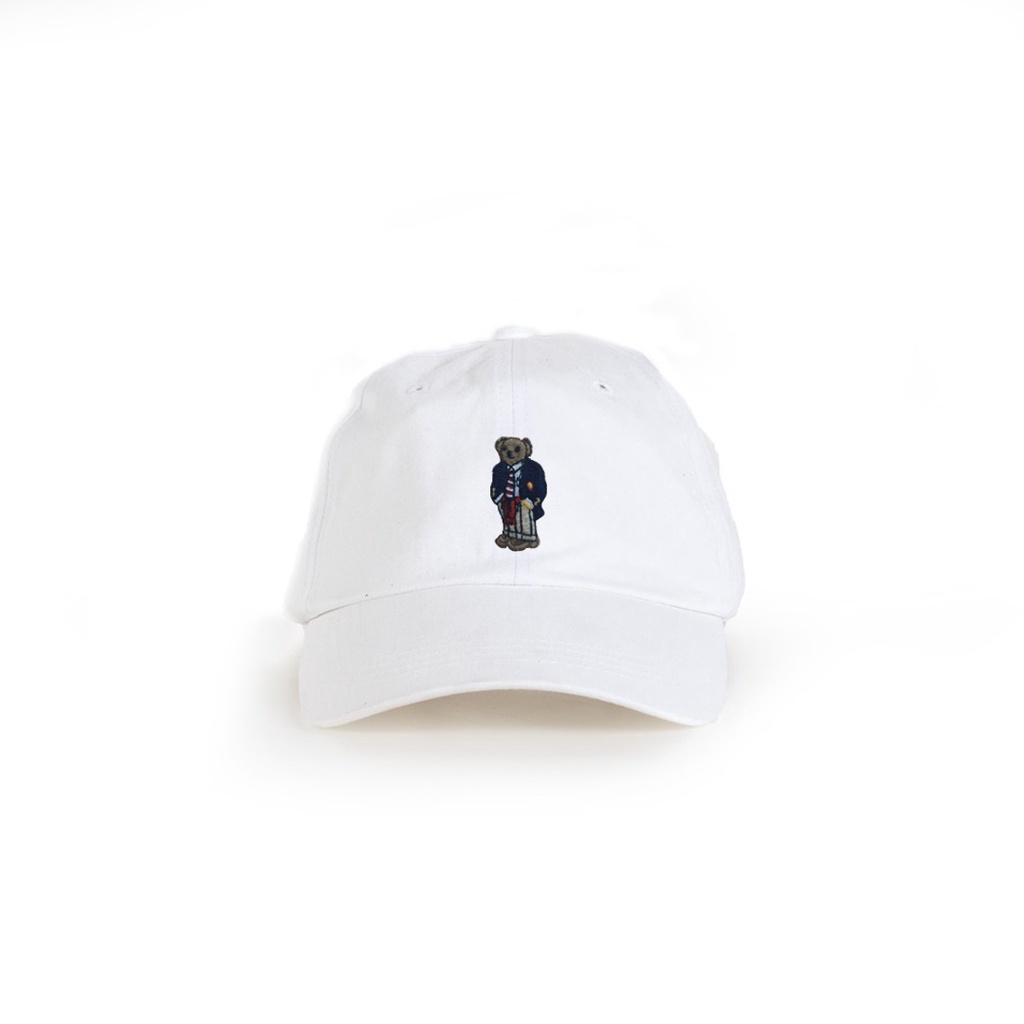 POLO - 0335.25 Cap Bear - White