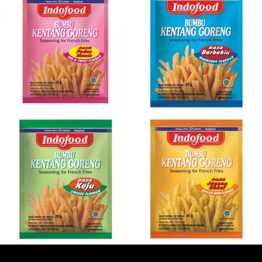 

Indofood Bumbu kentang goreng 25 gram