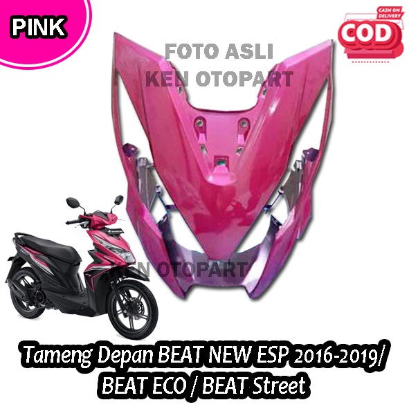 Tameng Cover Depan BEAT NEW ESP 2016-2019/BEAT ECO/BEAT STREET PINK
