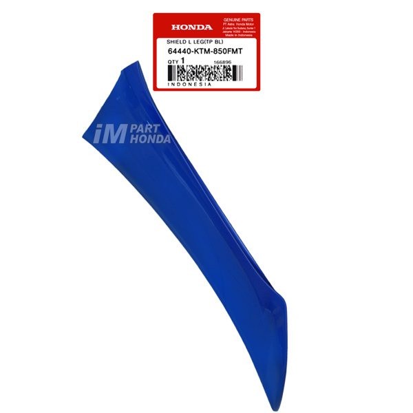 64440-KTM-850FMT Cover Sayap Luar Kiri Supra X 125 2005 2006 Biru Tua