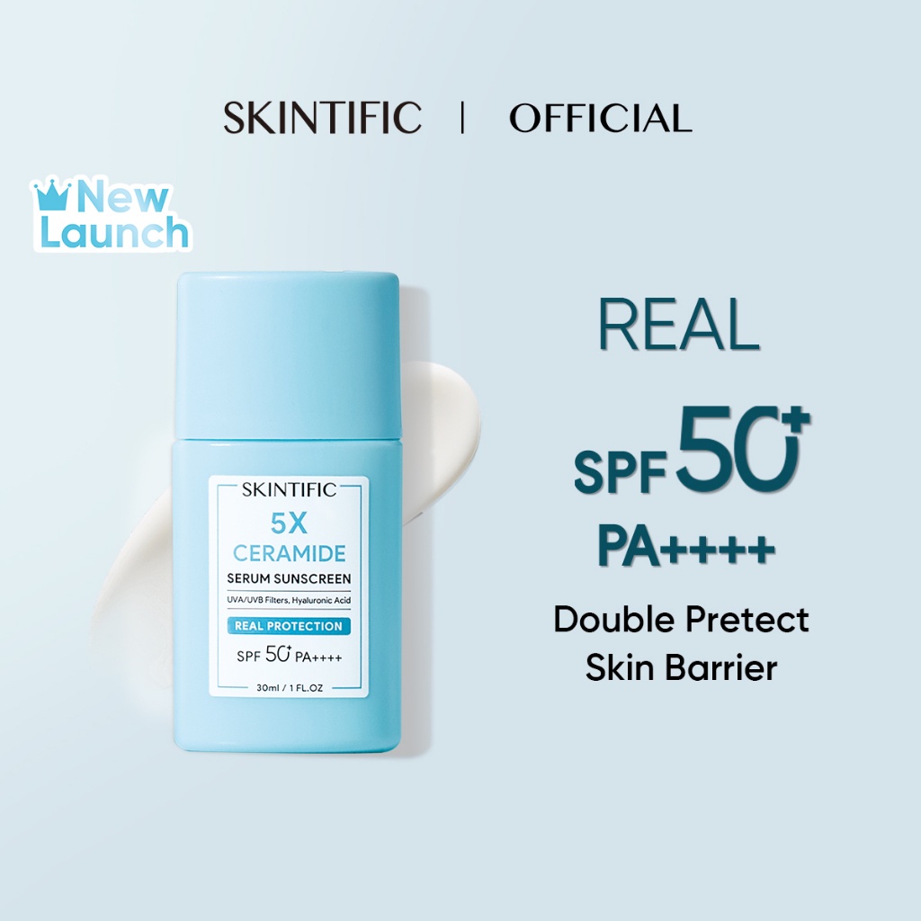 [Tasya Farasya Approved] SKINTIFIC Sunscreen 5X Ceramide Serum Sunscreen Stick SPF50 PA++++ Skincare