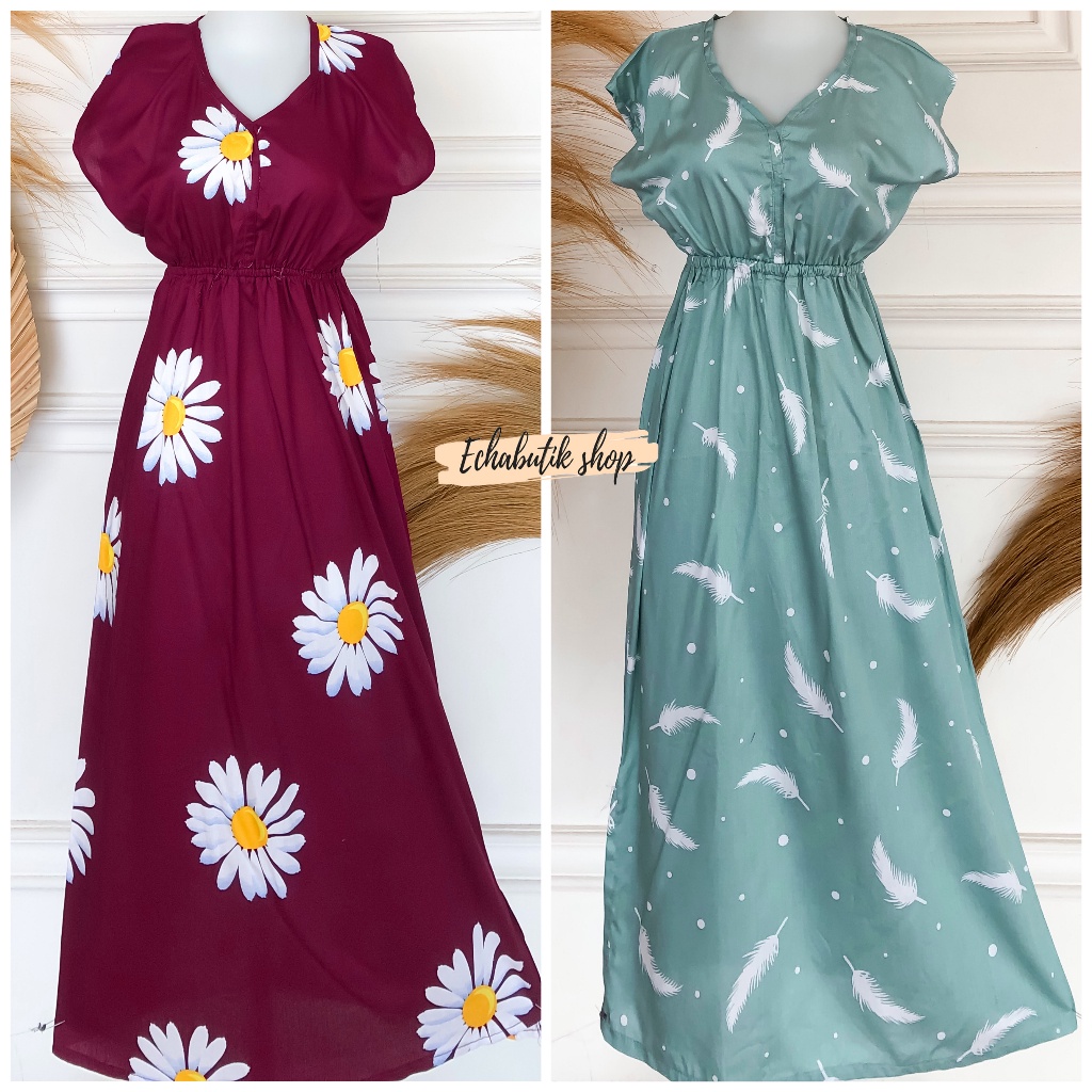 Daster Dres Manohara Panjang Bali Daisy