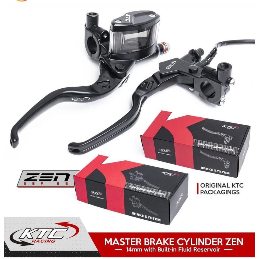 MASTER REM KTC OVAL CYLINDER ZEN 14MM NEW SERIES MASTER REM KTC TABUNG OVAL UNIVERSAL BEAT NMAX AERO