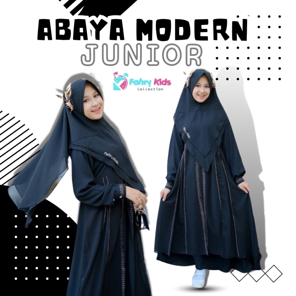 Gamis Abaya Modern Junior Fahry Kids
