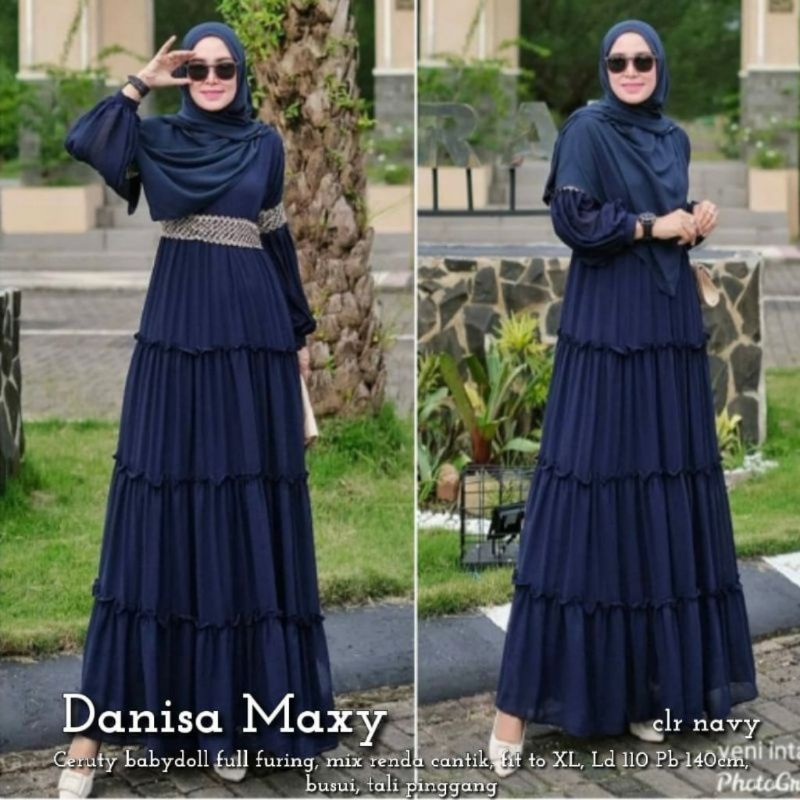 Gamis terbaru canda denisa ceruty armany renda