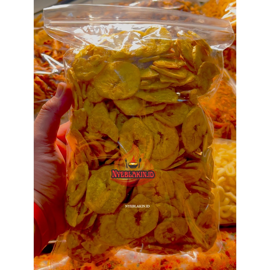 

kripik pisang manis premium 250 gr NYEBLAKIN.ID