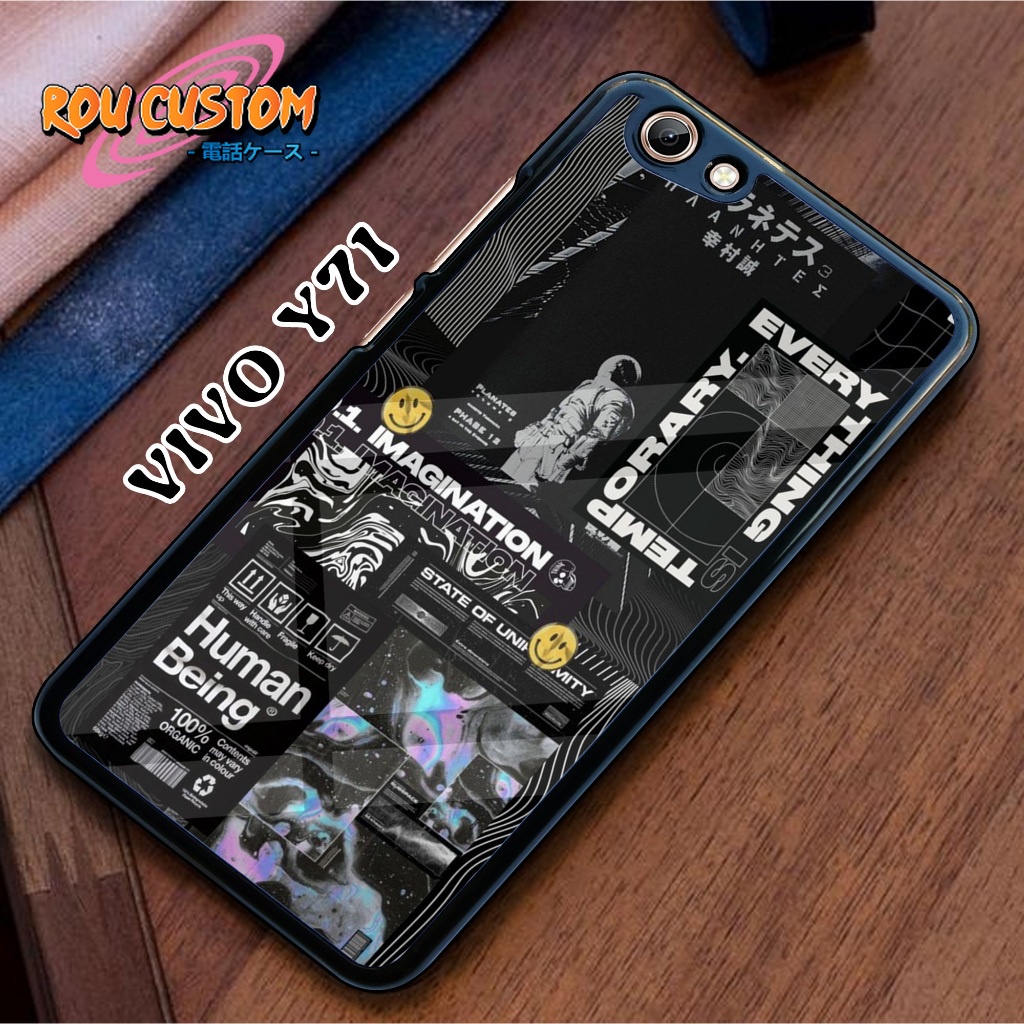 Case VIVO Y53 Y71 Y81 Y83 Case Hp VIVO Y53 Y71 Y81 Y83 Rou Custom [ GRAFITY NASA ] Casing Hp Aesthet