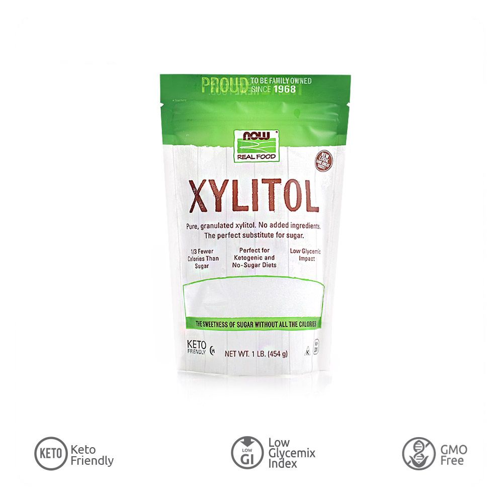 

Gula Pemanis Organik Xylitol Now Foods 454gr