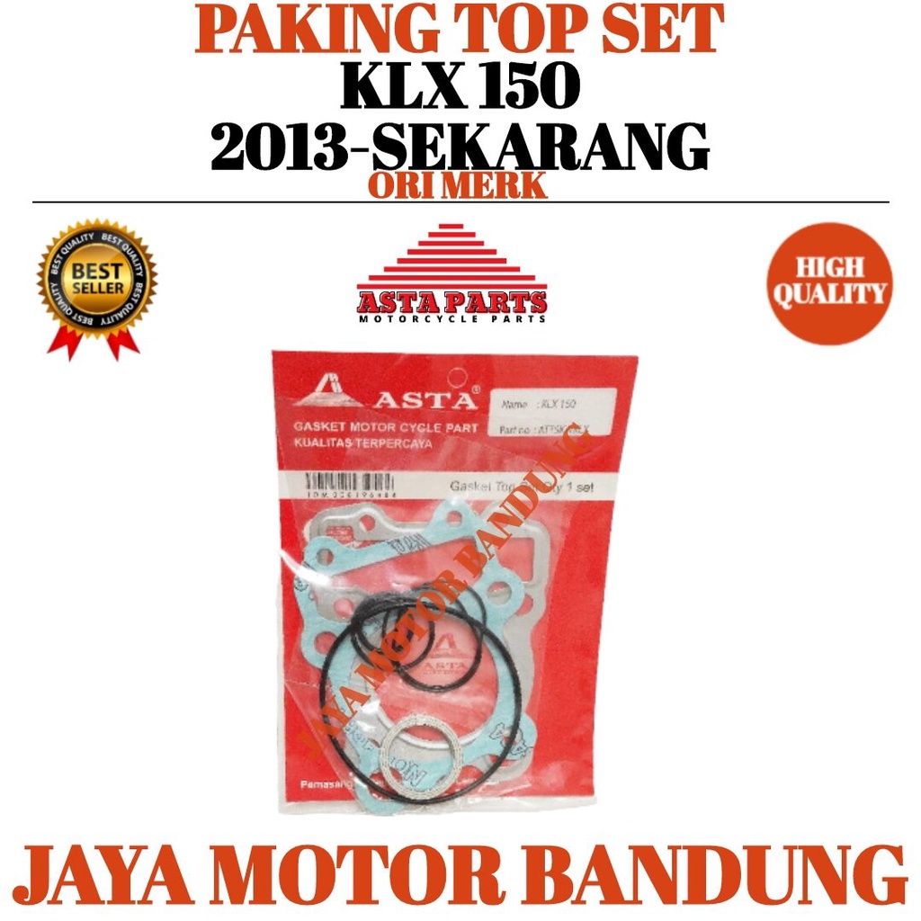 Paking Gasket Top Set/TopSet    KLX 150 Series-KLX 150 S/KLX 150L perpak/packing- Asta Original Kawa