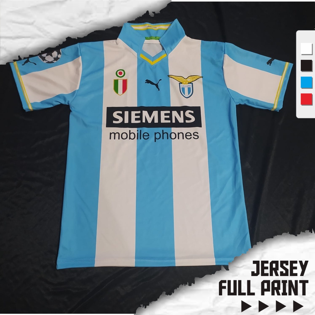Jersey Lazio 2000 European Home Full Printing