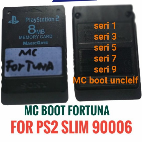MC boot PS2 / MC boot Fortuna OPL bisa semua seri