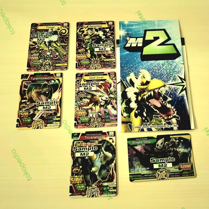 Sample card set strong animal kaiser ori - M3
