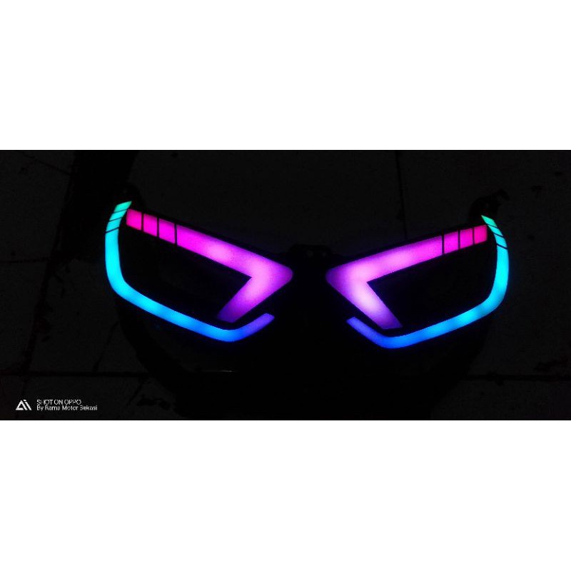 HEADLAMP CUSTOM NMAX NEW 2020 RGB REMOT