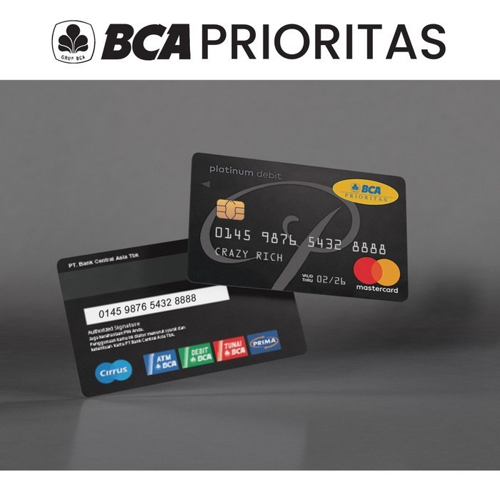 BCA Prioritas (desain) Flazz gen2 BCA | Custom BCA Prioritas