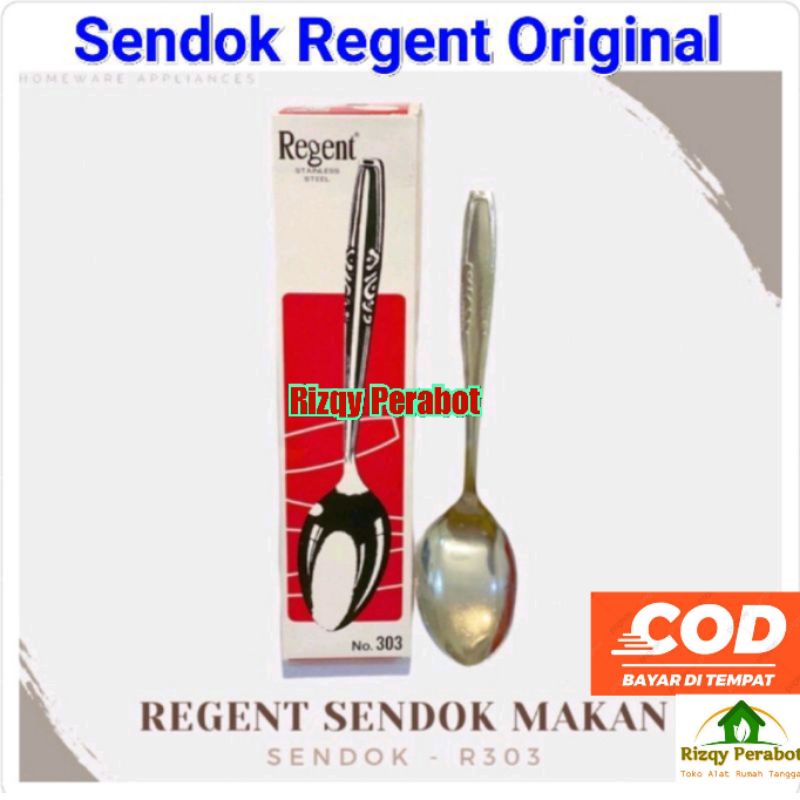 Sendok Regent/Sendok Makan Tebal Murah/12 pcs/1 Lusin