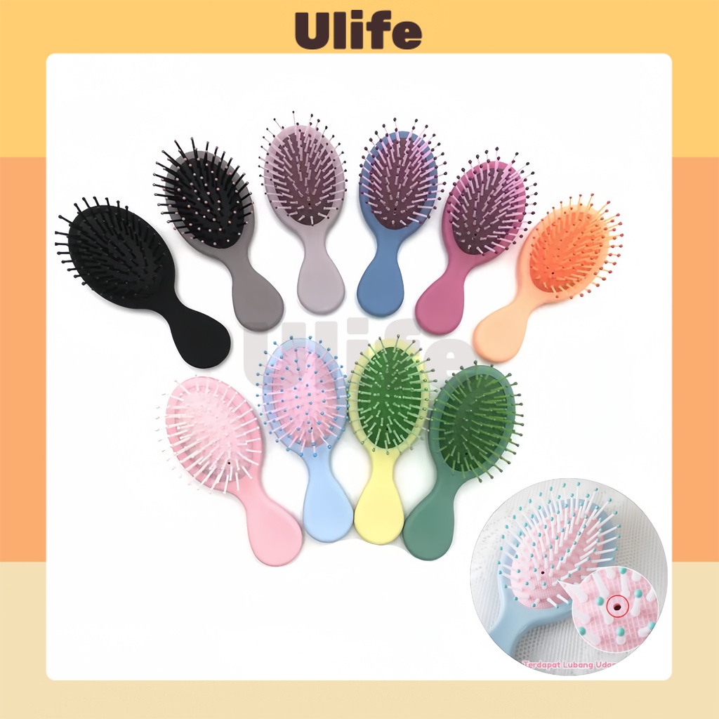 Sisir Rambut Anak Anti Kusut Premium / Sisir Anti Kusut Anak Original / Sisir Rambut Pijat Anak Sisi