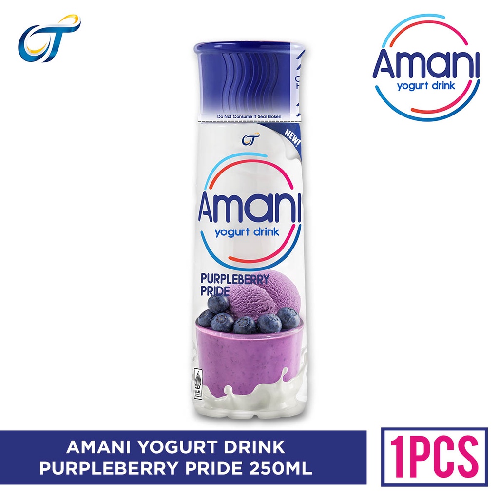 

AMANI Yogurt Drink Purpleberry Pride 250ML - 1 Pcs