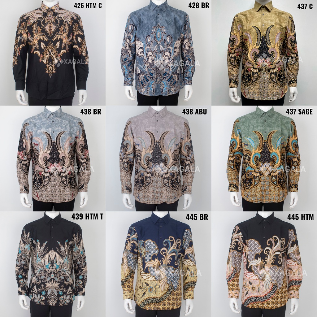 ALISAN KEMEJA BATIK PRIA Slimfit V2