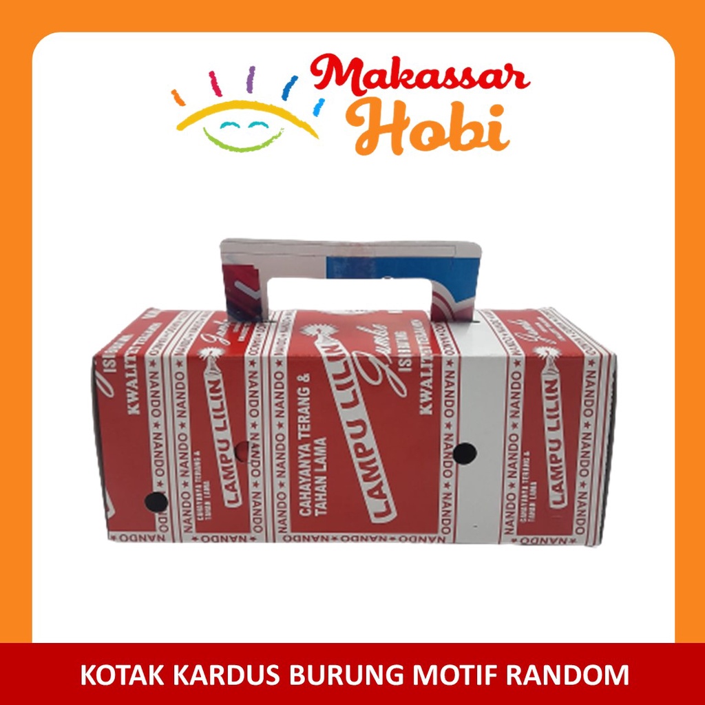 Kotak Kardus Untuk Bawa Burung Lovebird Anis Hamster Dus Box Ekonomis