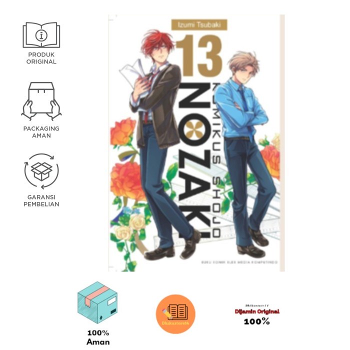 Komikus Shojo Nozaki 13