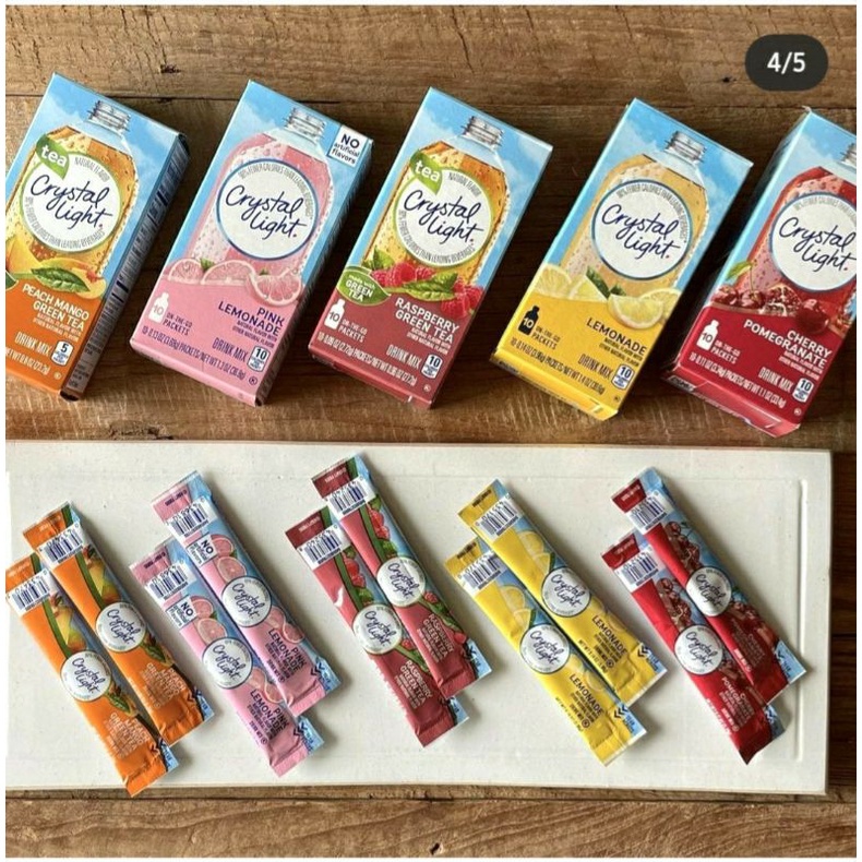 Crystal Light Minuman Bebas Gula Rendah Kalori Diet