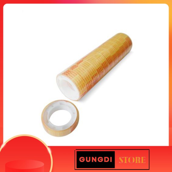 

ISOLASI/SOLATIP/SOLASI KADO KECIL BENING GOLDTAPE MURAH