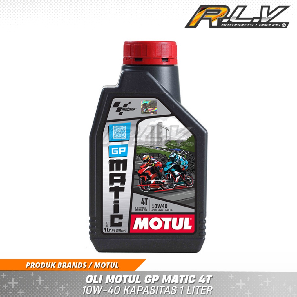 Oli Motor Motul GP MATIC 4T 10W40 1L Oli Mesin Matic 1 Liter