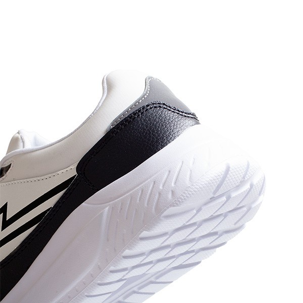 Terlaris ✨ -Athletica Official Shop - Rectus White Black | Sepatu Running - 42