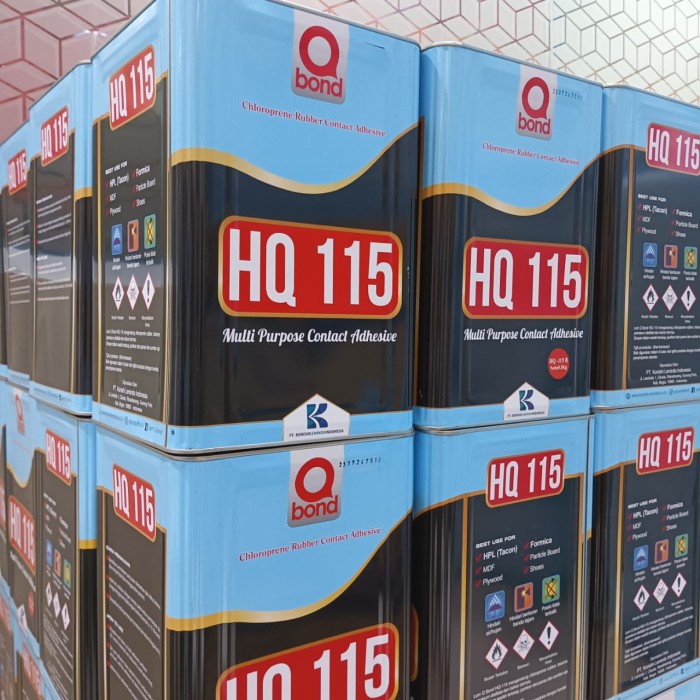 LEM KUNING Q BOND HQ 115 B @9.5 KG / QBOND LEM SERBAGUNA / Q-BOND