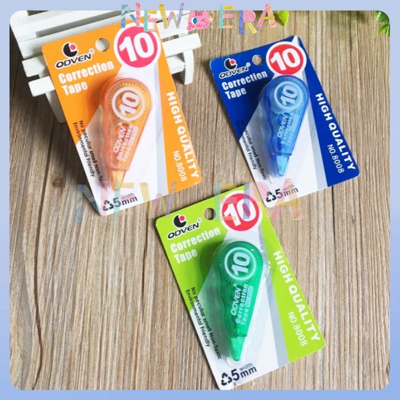 

NewEra Correction Tape Karakter Pita Koreksi Odavin Pita Koreksi Mini Siswa Perlengkapan Alat Tulis Kantor Dan Belajar Correction Tape Karakter