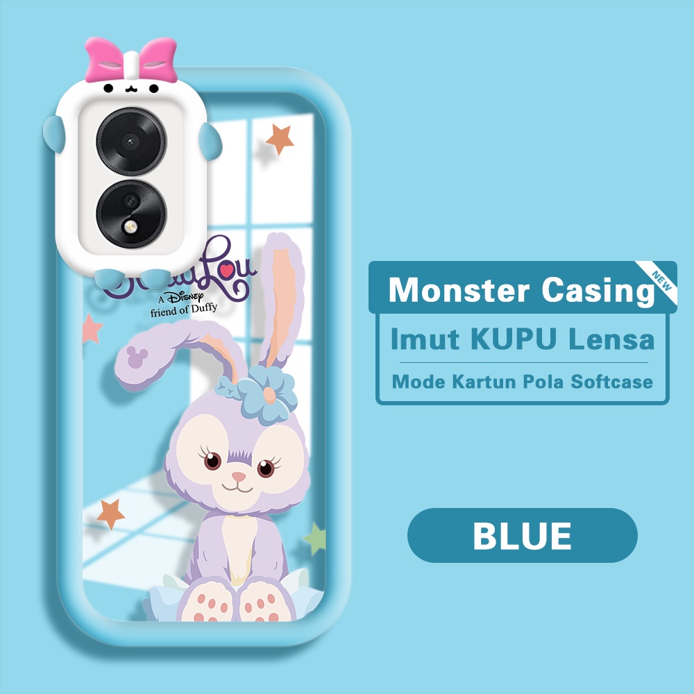 Untuk OPPO A18 A38 Phone Case Handphone Softcase Kesing Tahan Guncangan Imut Multi-Colored StellaLou