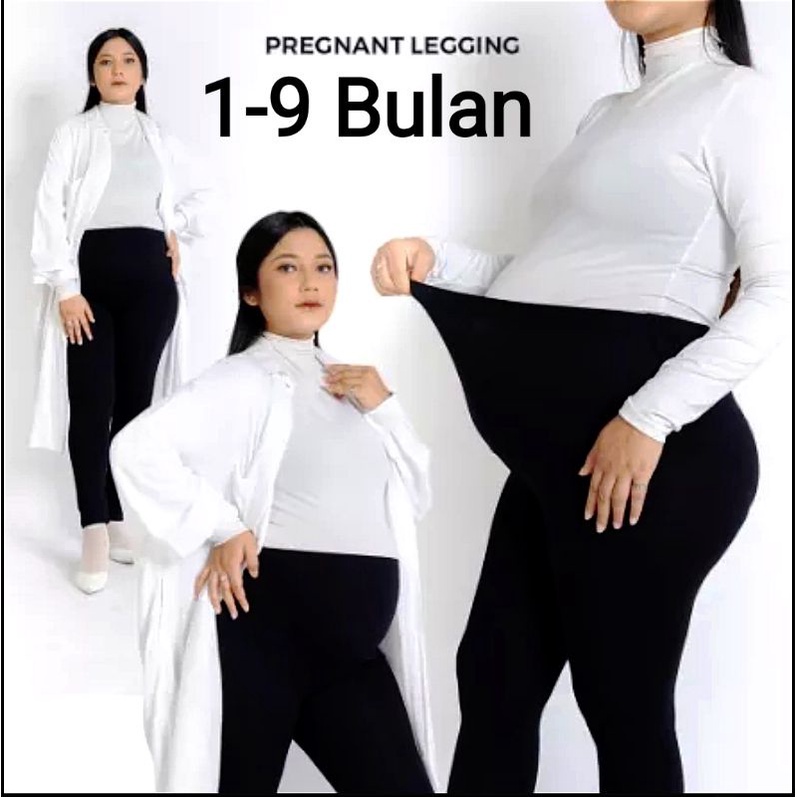 Leging Ibu Hamil Jumbo Celana Laging Wanita Tebal Leging Bumil Panjang Premium Lejing Import Dewasa 
