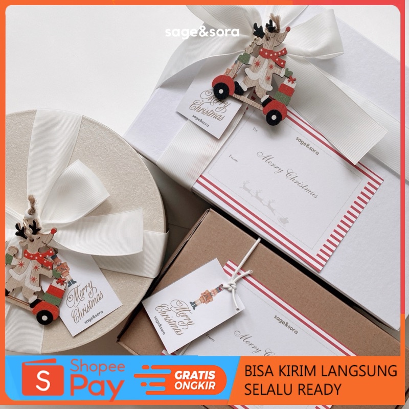

Diskon Natal sage&sora HAMPERS NATAL READY STOCK - CHRISTMAS HAMPERS - christmas gift - hadiah natal - parsel nat Promo 12.12