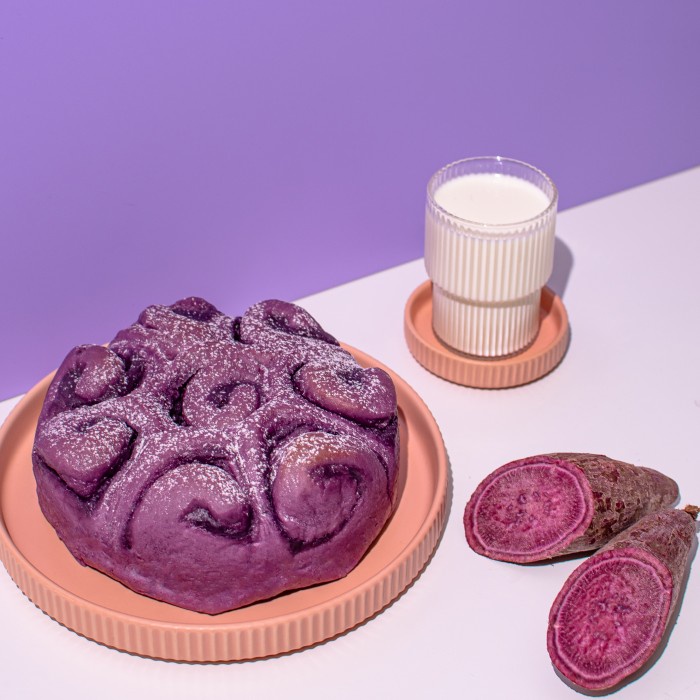 

BEST SELLER- MadMILK Ube Hokkaido Rolls (Roti Ube/Taro)