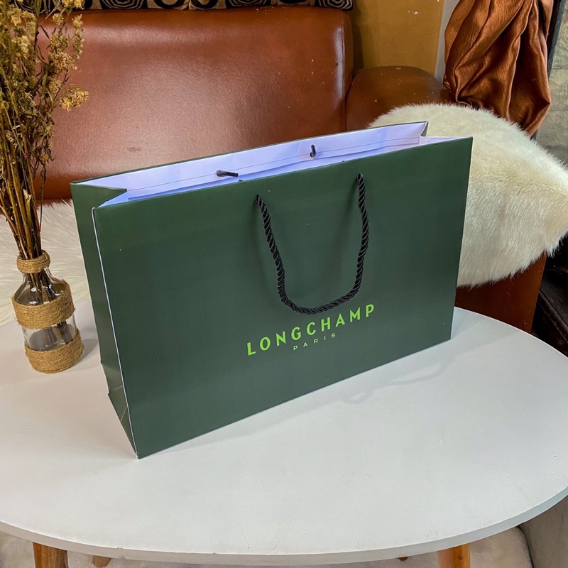 

Paper Bag LC Hijau Medium Paperbag L0ngchamp