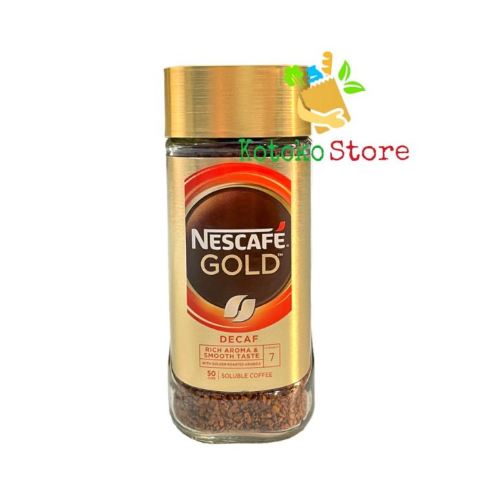 

Nescafe Gold Decaf/Nescafe Gold Smooth & Rich/Kopi Nescafe Jar 100gr - Decaf