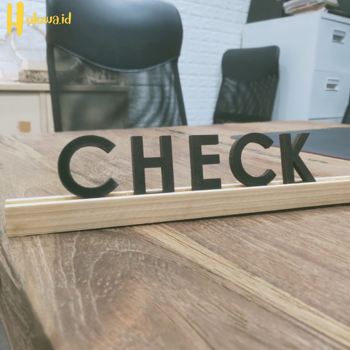 

Papan Menu Cafe Kayu Dinding / Letter Board Cafe Papan Kayu Only