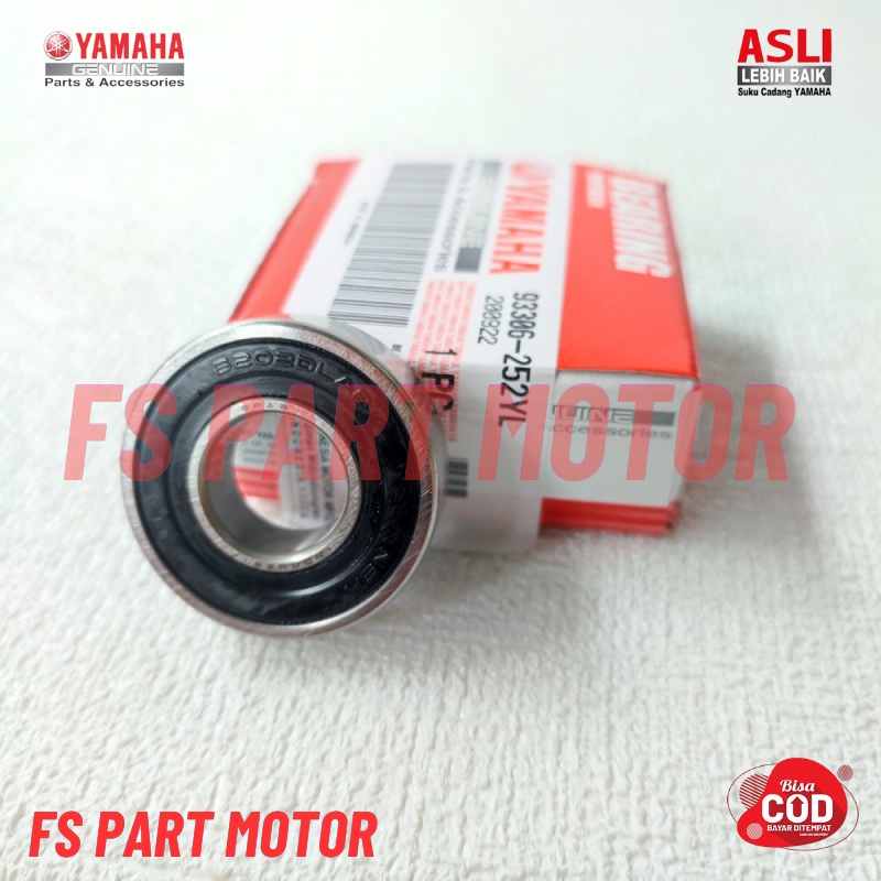 bearing laker roda belakang Vixion lama old NVA Rxking Mxking YZR R15 Scorpio Byson 6202 6252 93306-