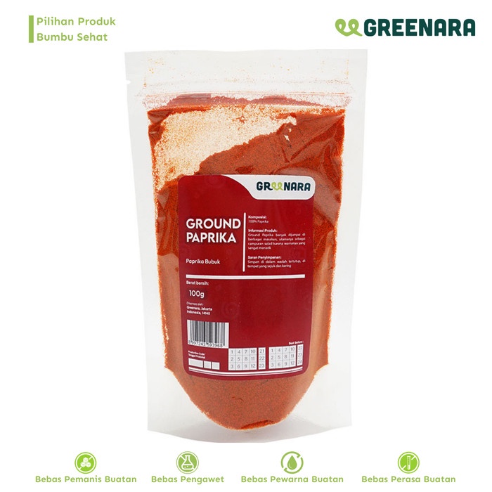 

[KUALITAS PREMIUM] Paprika Bubuk 100gr / Ground Paprika Termurah
